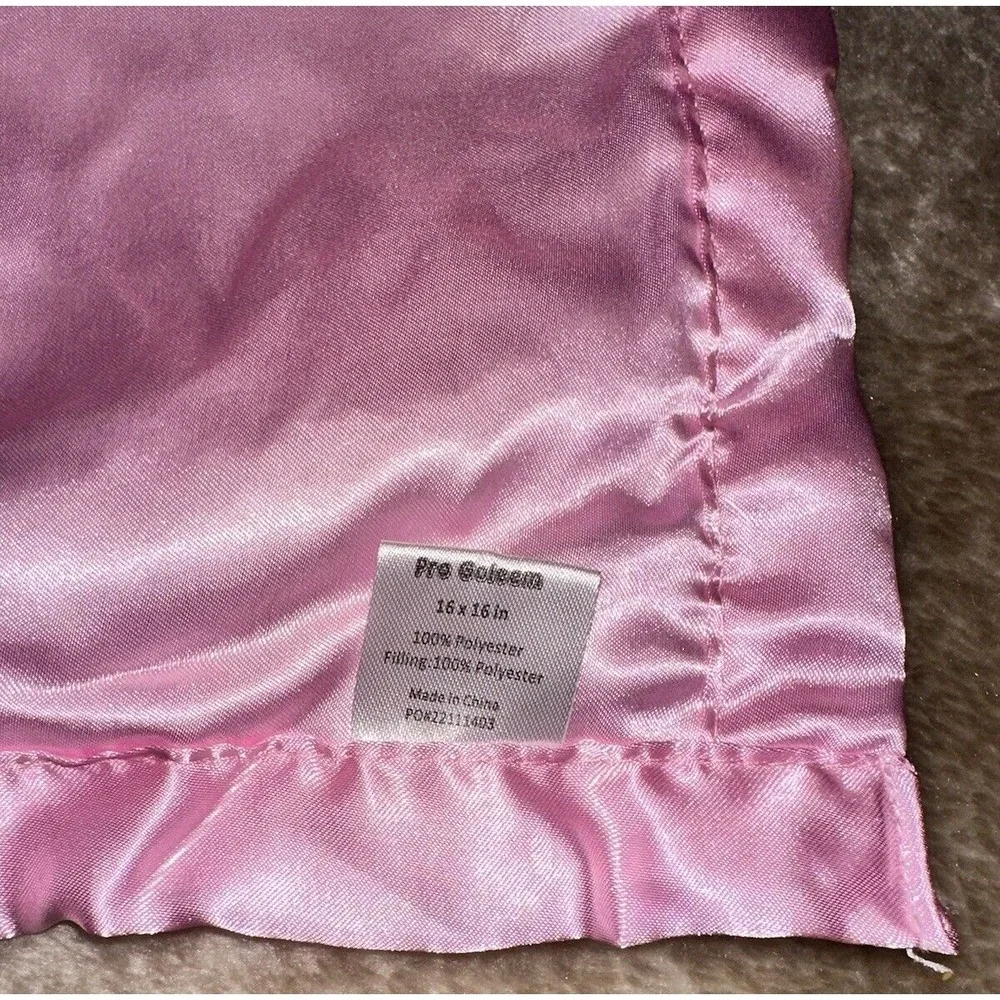 Pro Goleem Lovey Pink Bunny Rabbit Security Blanket